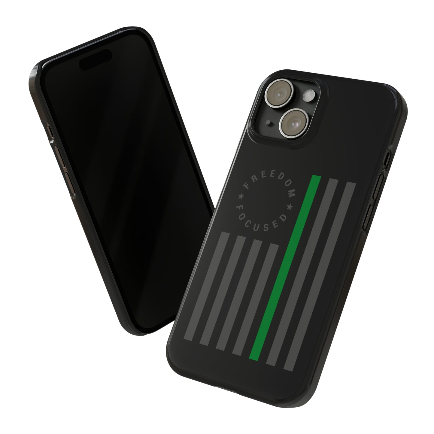 Freedom Collection (Thin Green Line) - iPhone Cases