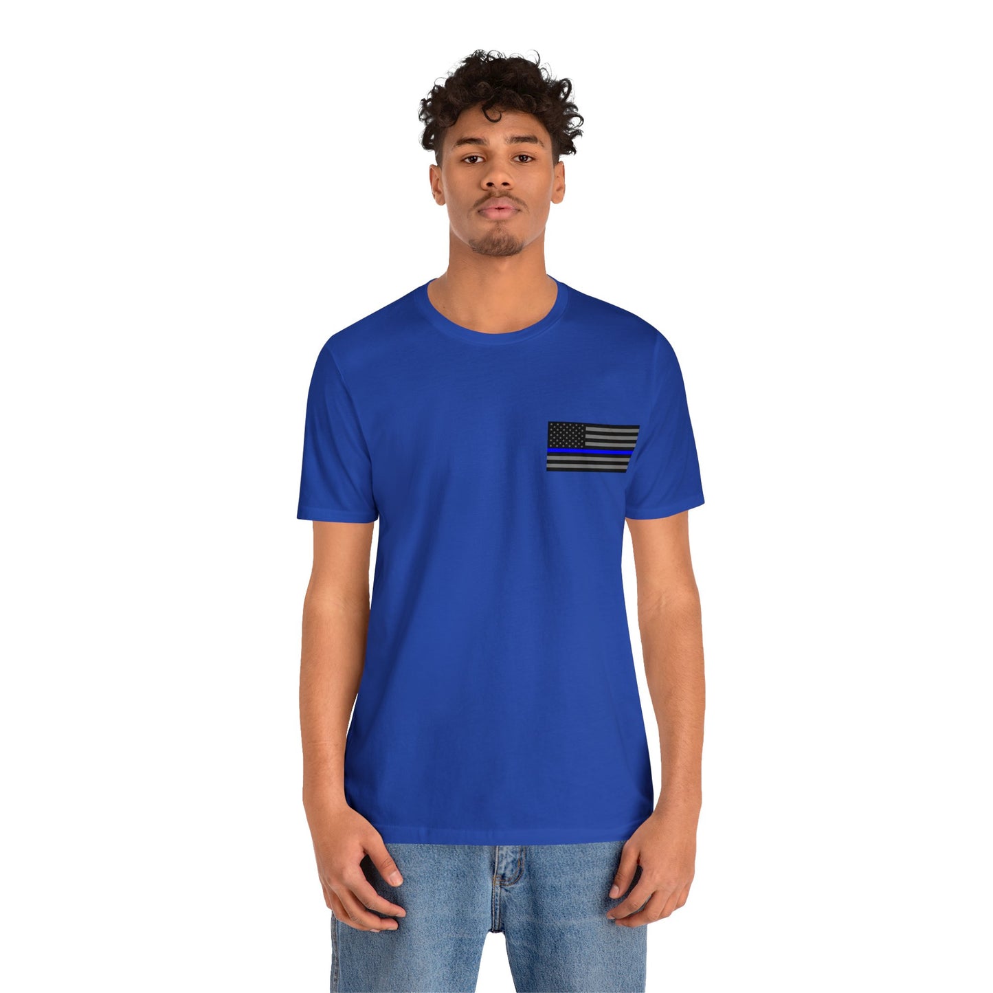 Never Forget Collection (Thin Blue Line) - Unisex Fuser T-shirt