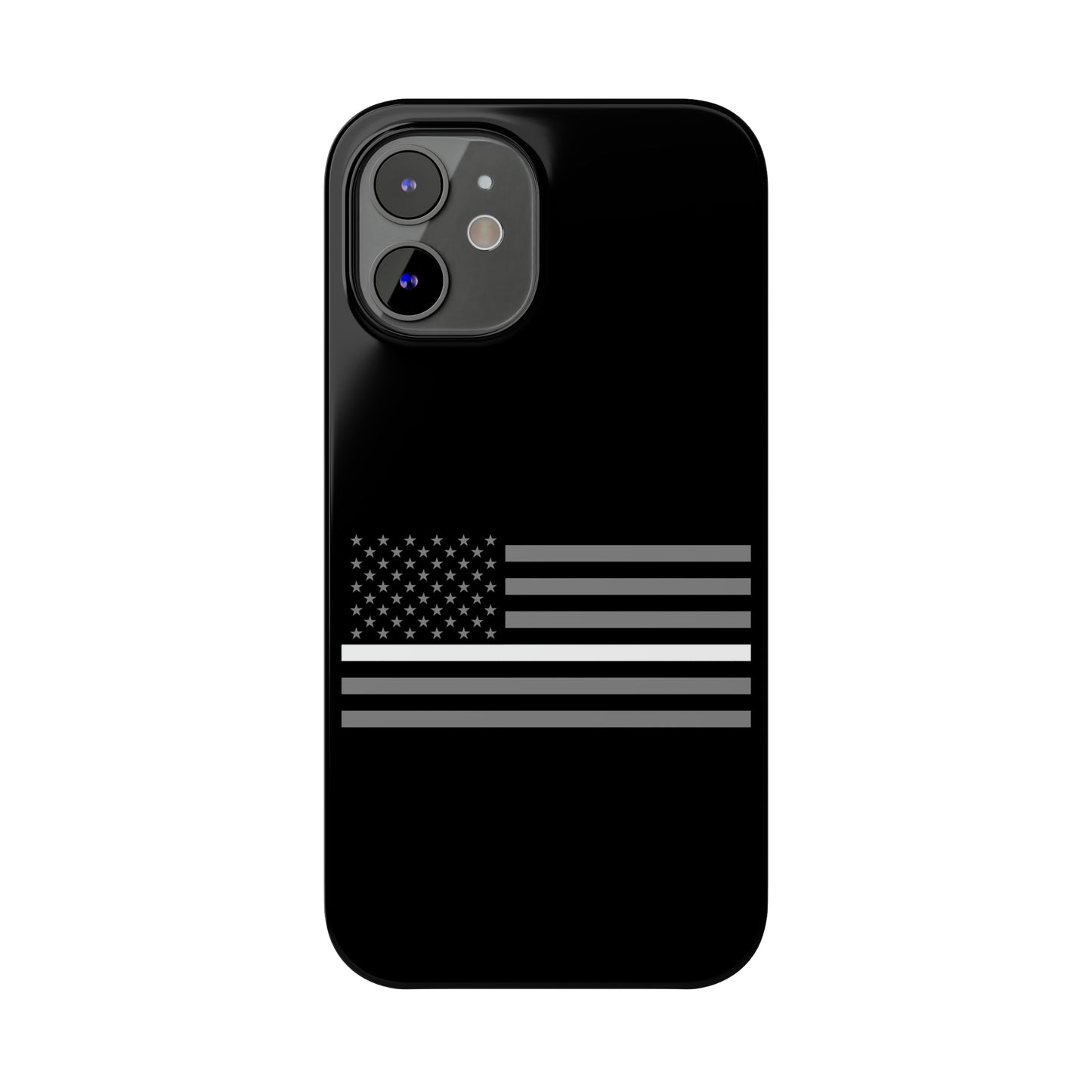 Never Forget Collection (Thin White Line) - iPhone Cases