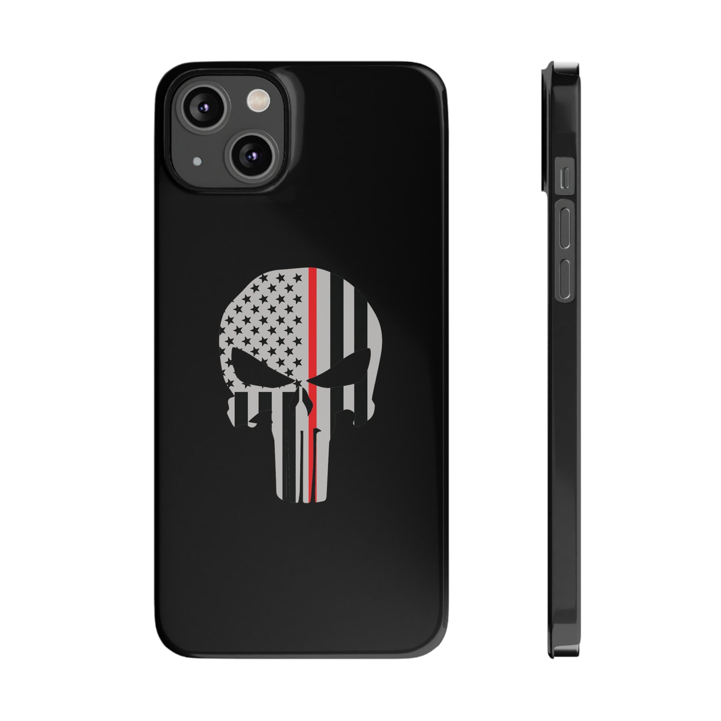 American Punisher Collection (Thin Red Line) - iPhone Cases