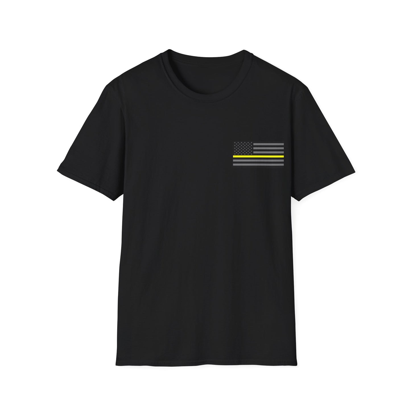 Never Forget Collection (Thin Yellow Line) - Unisex Softstyle T-Shirt