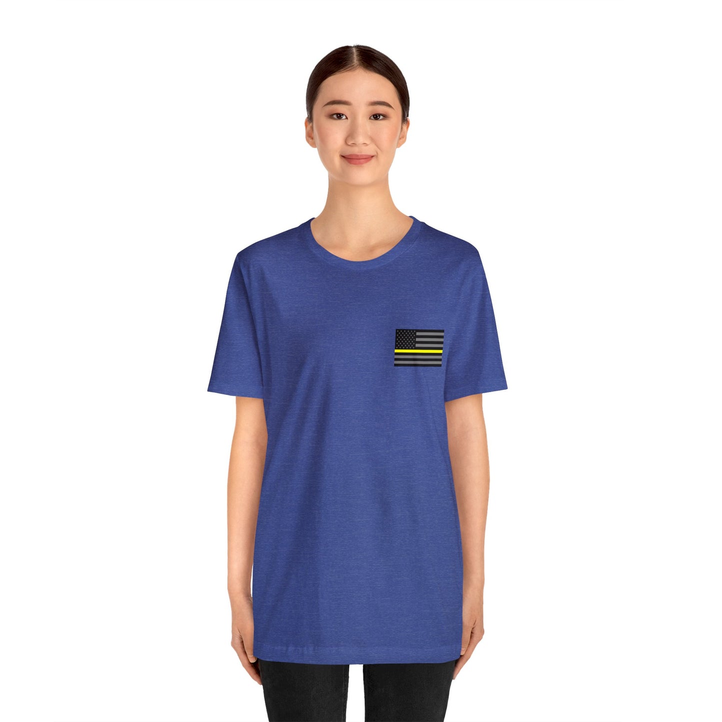 Never Forget Collection (Thin Yellow Line) - Unisex Fuser T-shirt