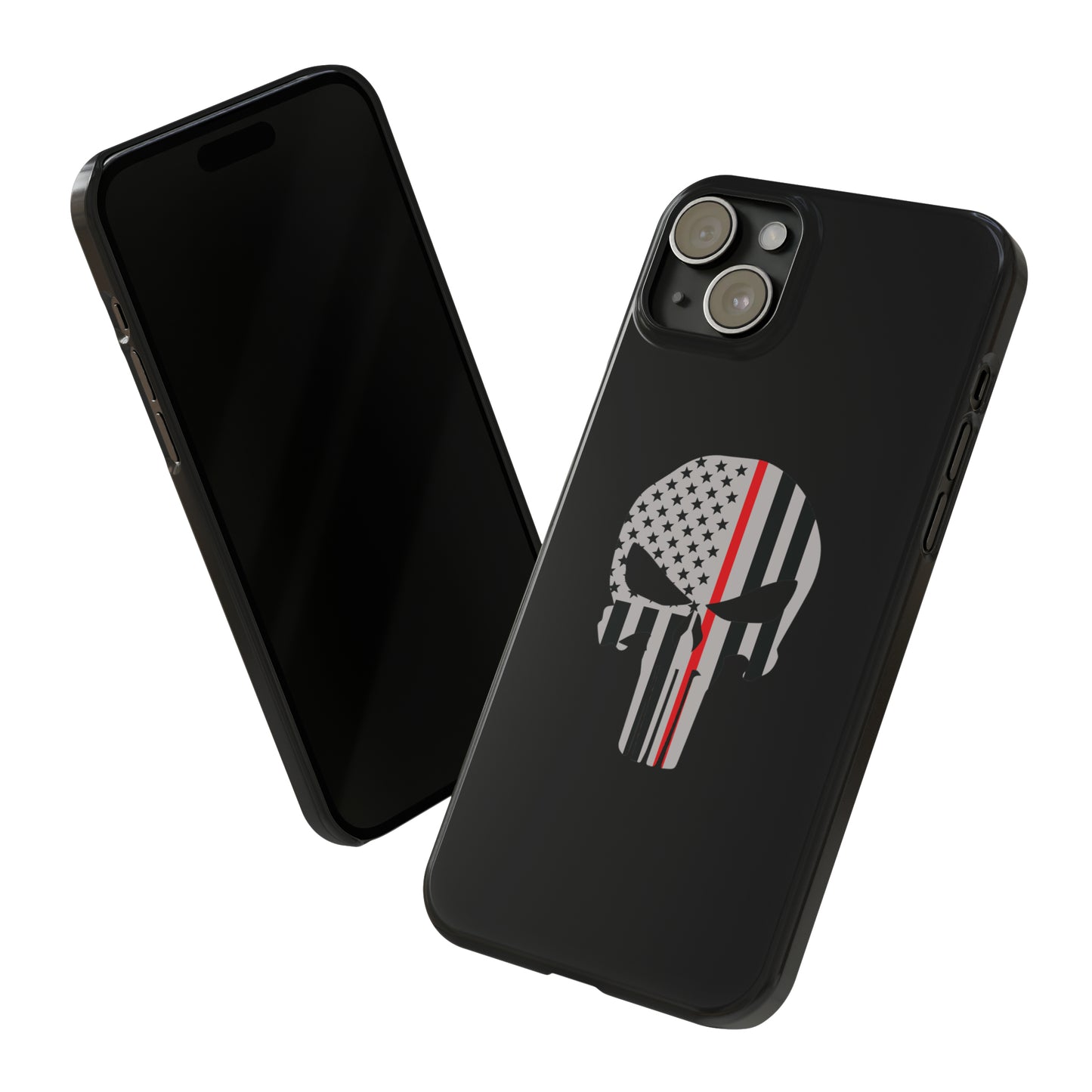 American Punisher Collection (Thin Red Line) - iPhone Cases