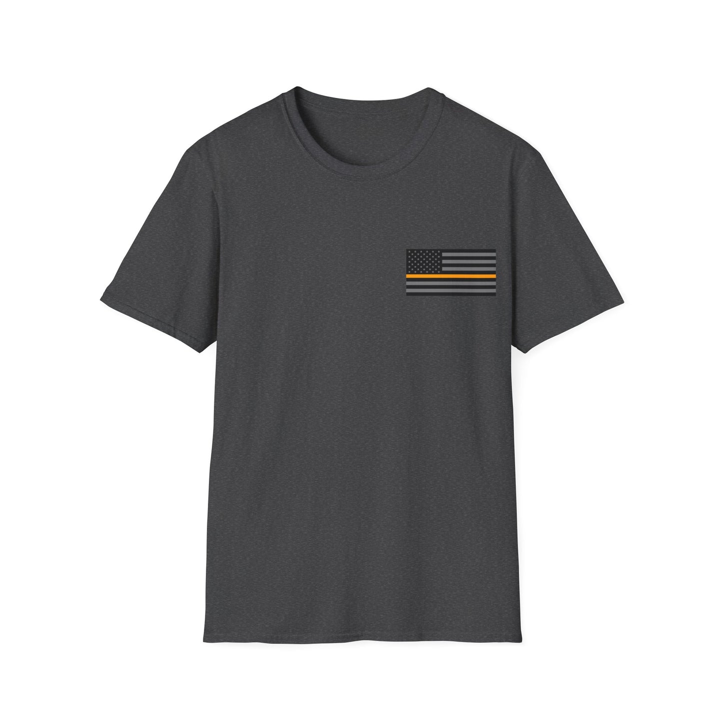 Never Forget Collection (Thin Orange Line) - Unisex Softstyle T-Shirt