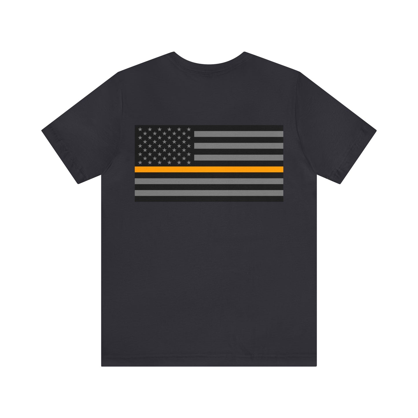 Never Forget Collection (Thin Orange Line) - Unisex Fuser T-shirt