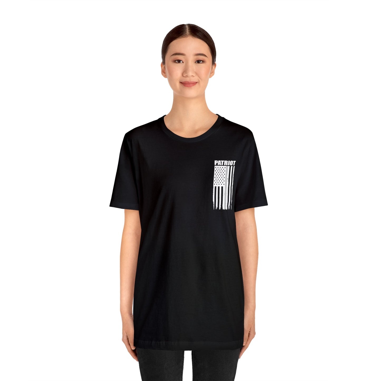 Patriot Collection (Thin Silver Line) - Unisex Fuser T-shirt