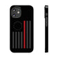 Freedom Collection - (Thin Red Line) - iPhone Cases