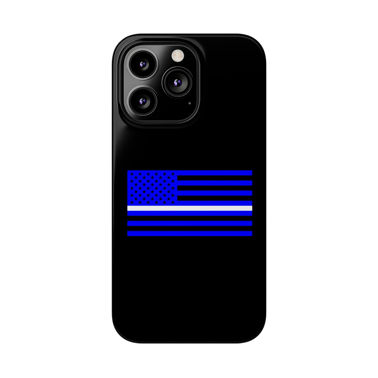 Standard Collection (Thin White & Blue Line) - iPhone Cases