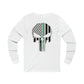 American Punisher Collection (Thin Green Line) - Unisex Jersey Long Sleeve Tee