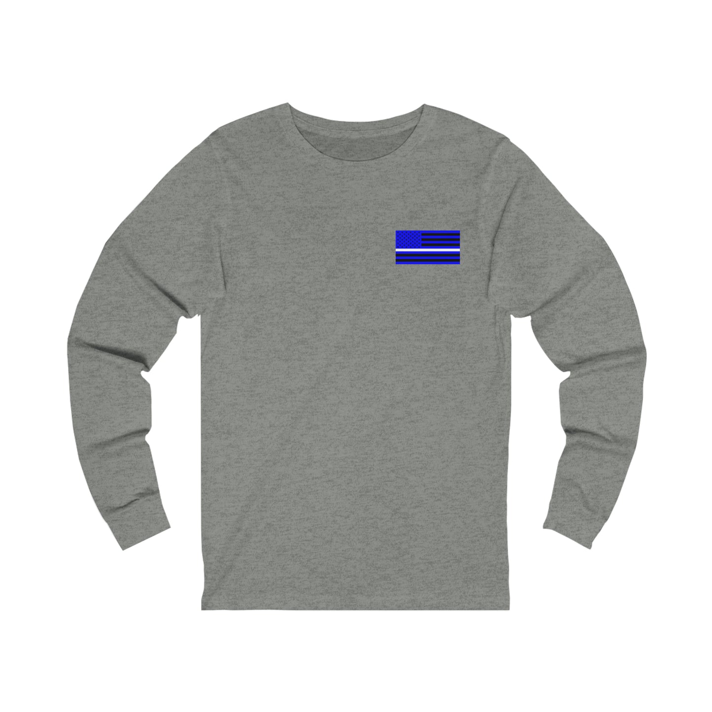 Standard Collection (Thin White Line) - Unisex Jersey Long Sleeve Tee