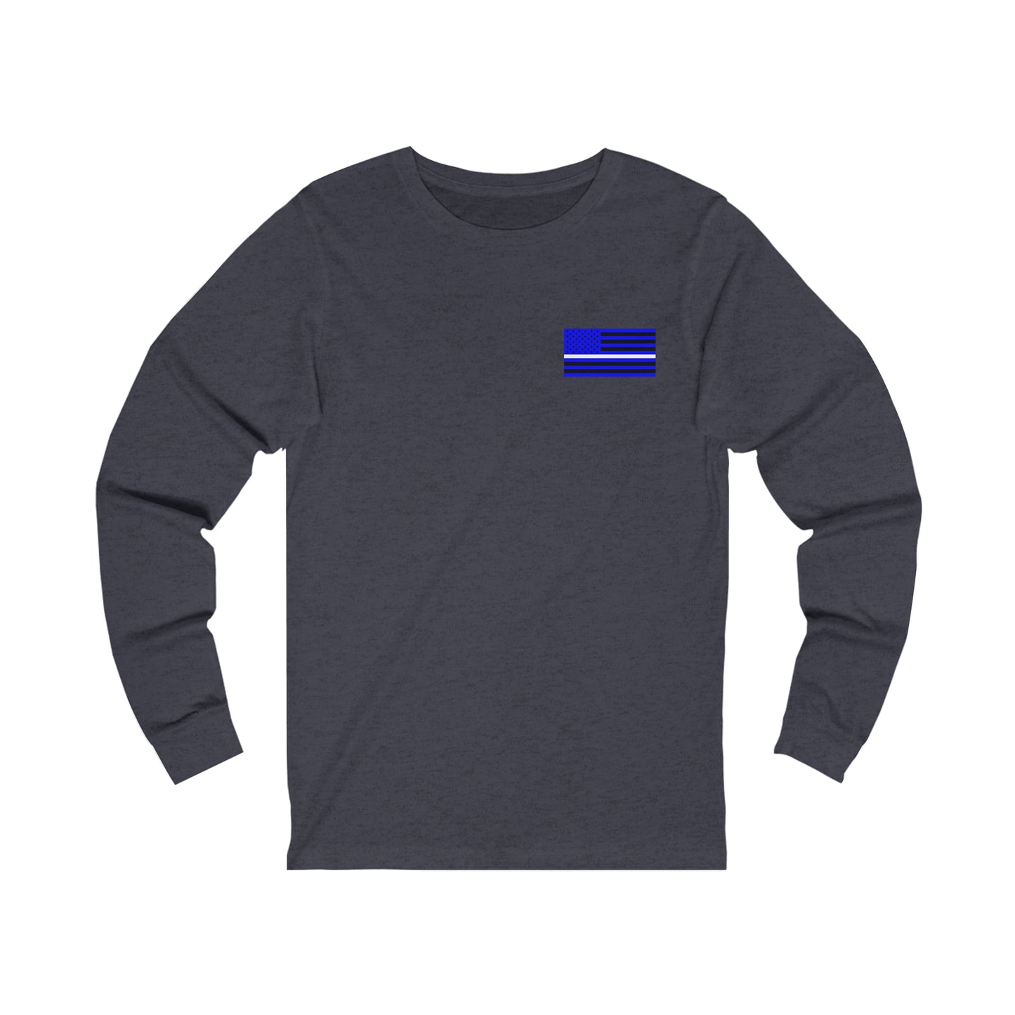 Standard Collection (Thin White Line) - Unisex Jersey Long Sleeve Tee