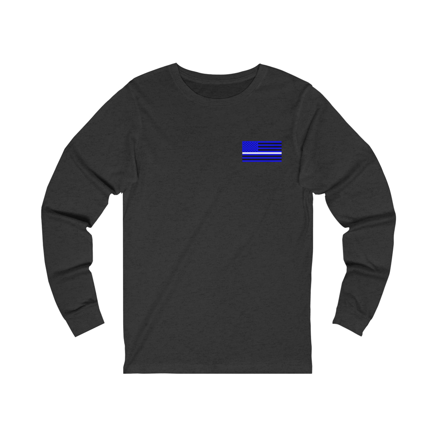 Standard Collection (Thin White Line) - Unisex Jersey Long Sleeve Tee