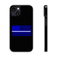 Standard Collection (Thin White & Blue Line) - iPhone Cases