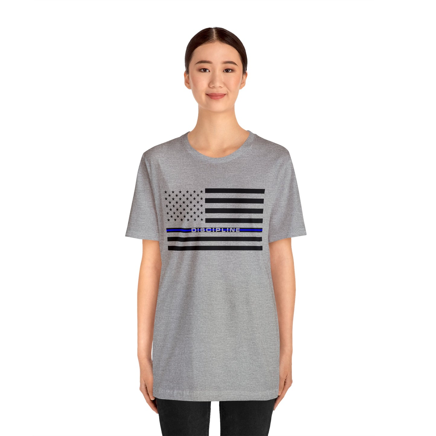 Classic Collection - Thin Blue Line (Discipline) - Unisex Jersey Short Sleeve Tee