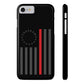 Freedom Collection - (Thin Red Line) - iPhone Cases