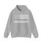 Warrior Collection (Thin Silver Line) - Unisex Heavy Blend™ Hooded Sweatshirt