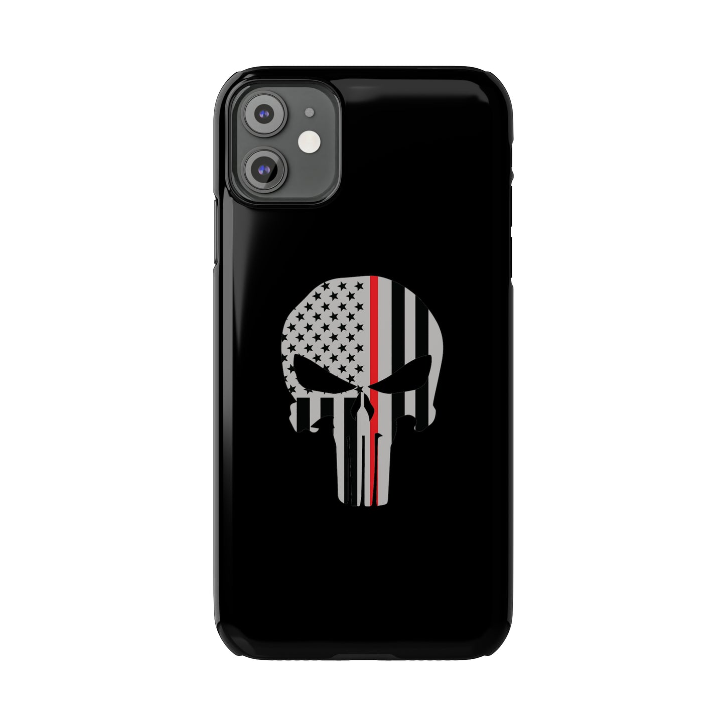 American Punisher Collection (Thin Red Line) - iPhone Cases