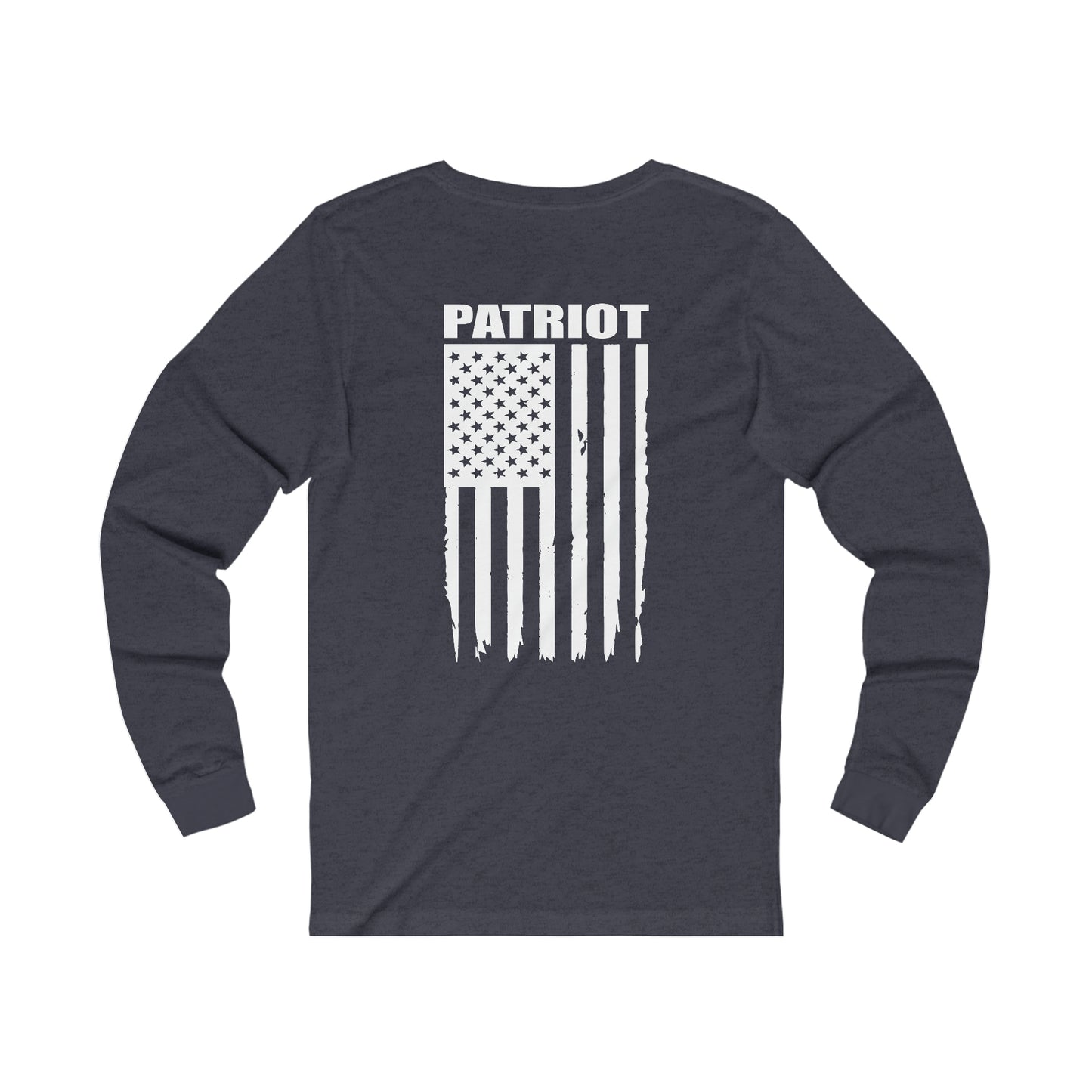 Patriot Collection (Thin White Line) - Unisex Jersey Long Sleeve Tee