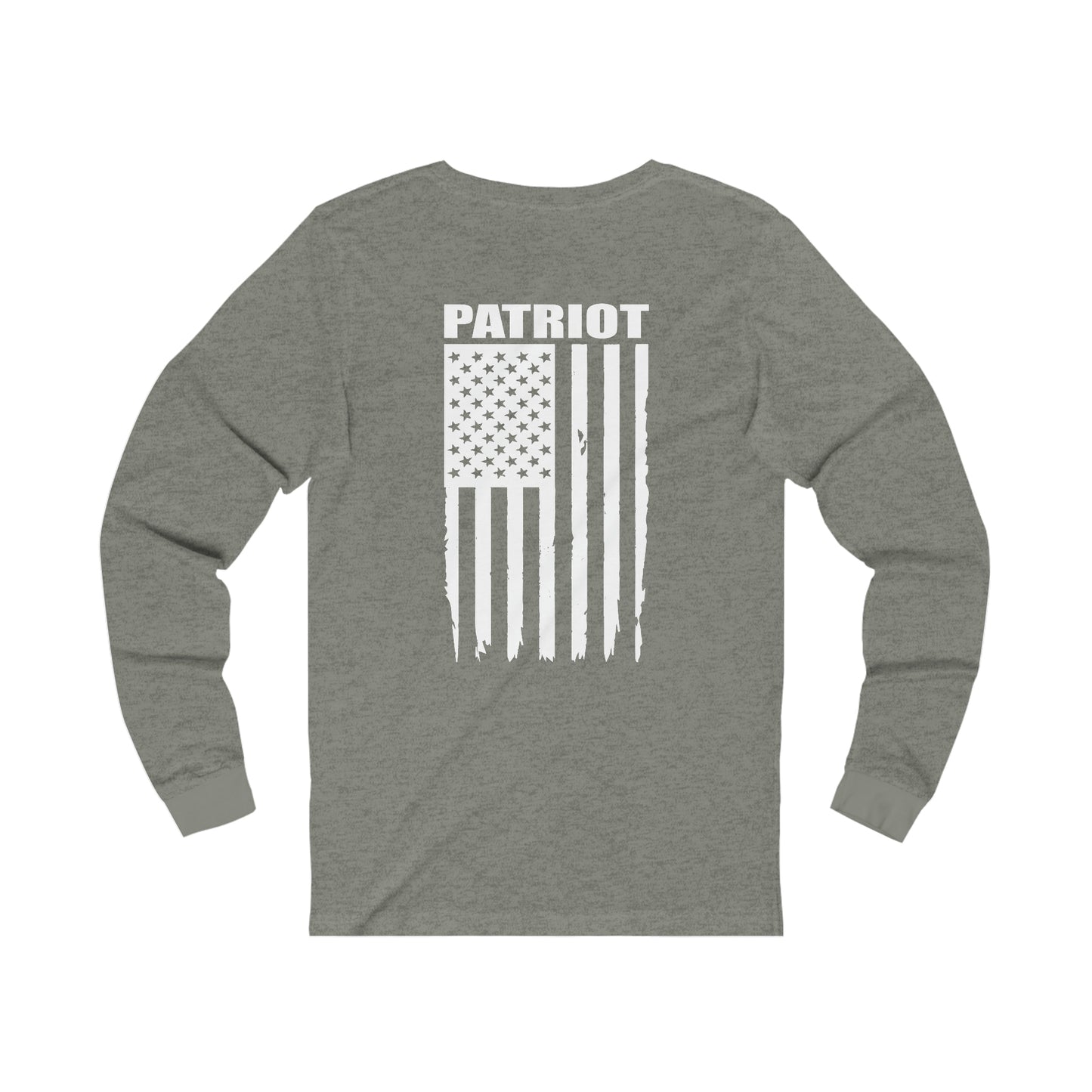 Patriot Collection (Thin White Line) - Unisex Jersey Long Sleeve Tee