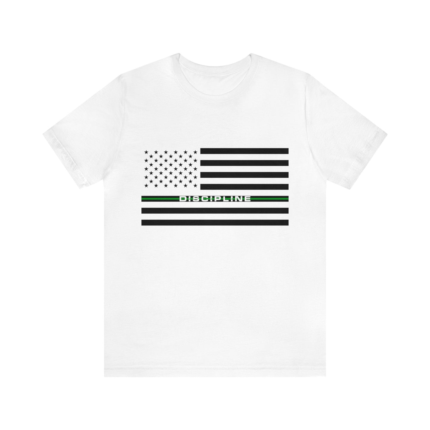 Classic Collection - Thin Green Line (Discipline) - Unisex Jersey Short Sleeve Tee