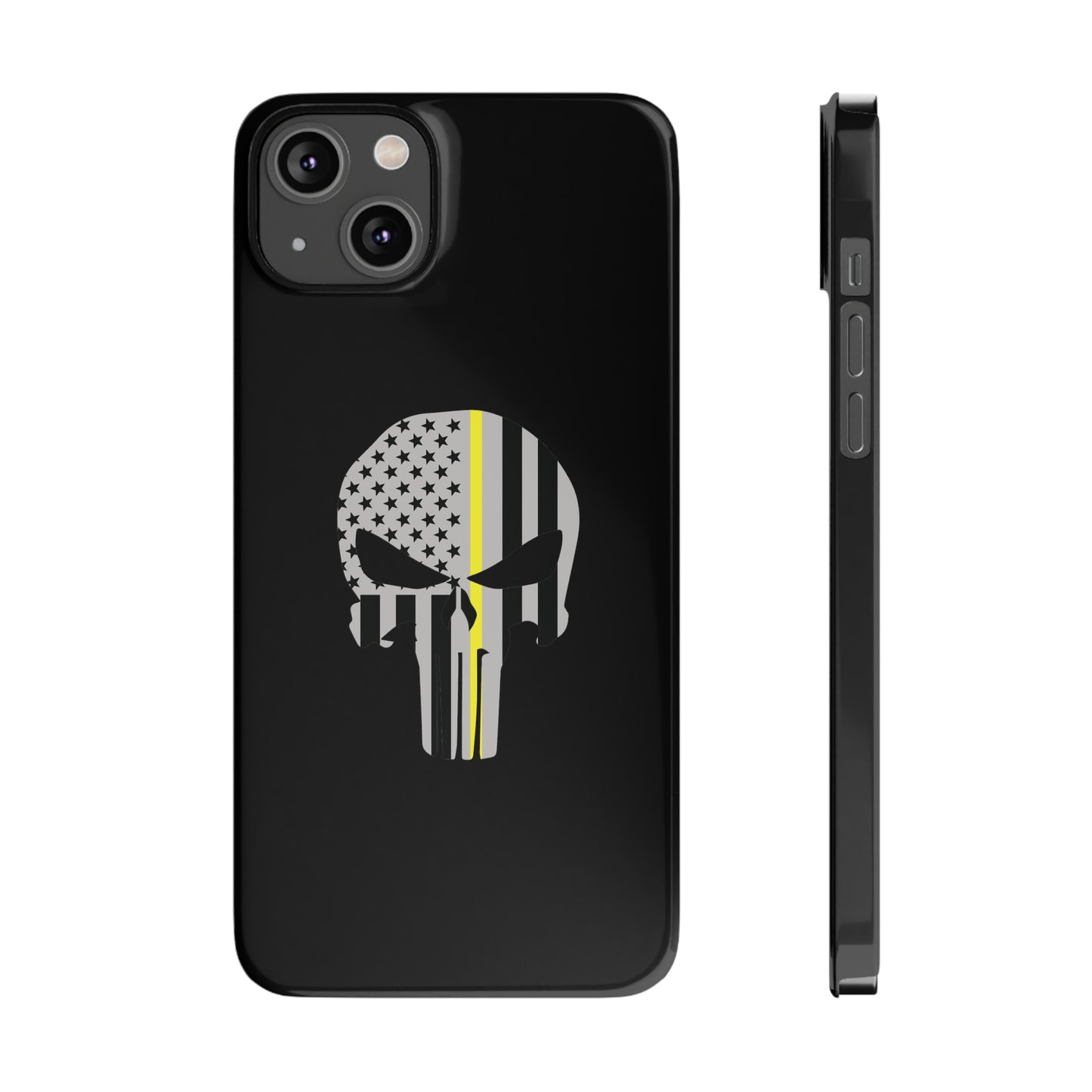 American Punisher Collection (Thin Yellow Line) - iPhone Cases