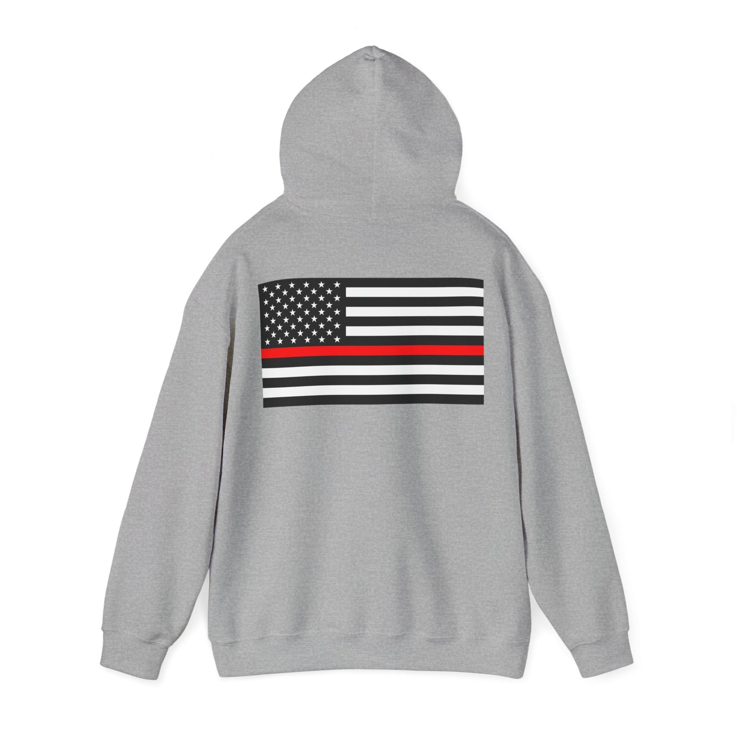 Standard Collection (Thin Red Line)  - Unisex Cruiser Hoodie