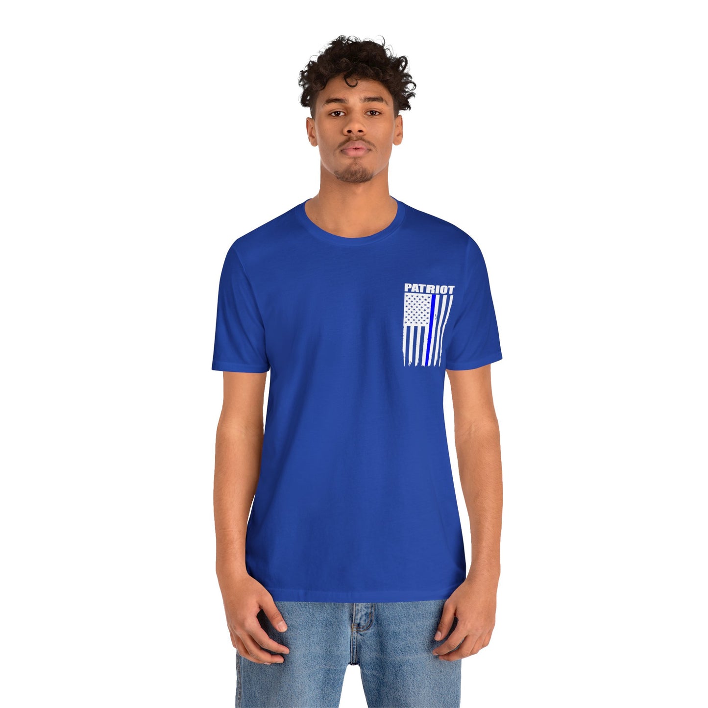 Patriot Collection (Thin Blue Line) - Unisex Fuser T-shirt