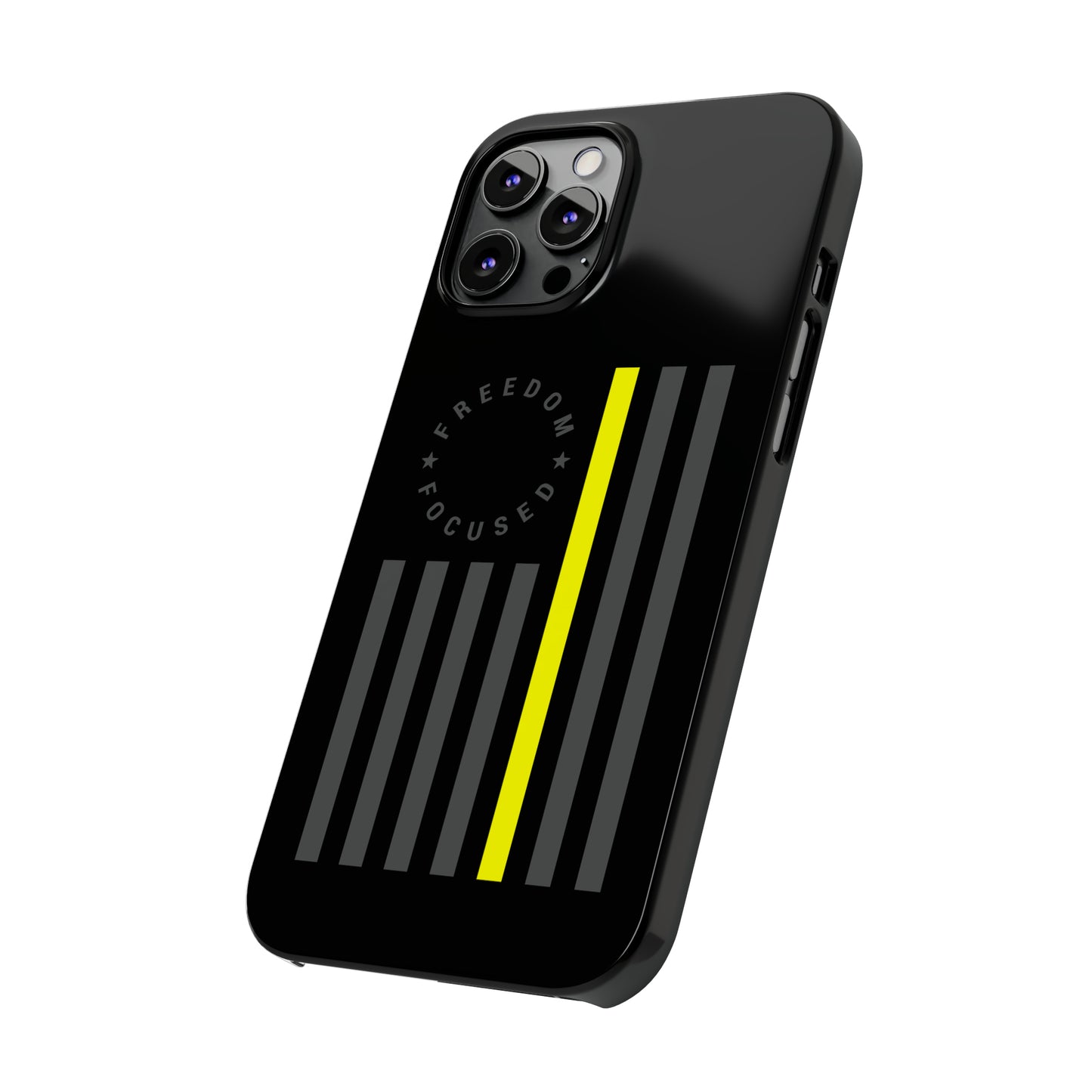 Freedom Collection (Thin Yellow Line) - iPhone Cases