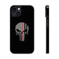 American Punisher Collection (Thin Red Line) - iPhone Cases