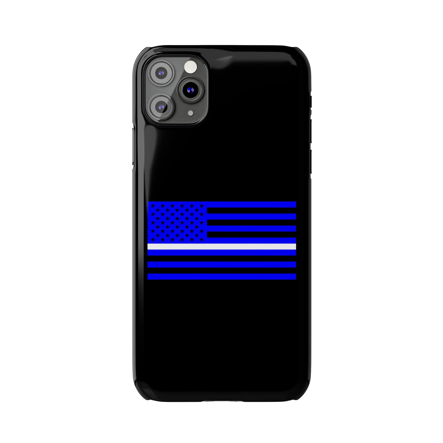 Standard Collection (Thin White & Blue Line) - iPhone Cases