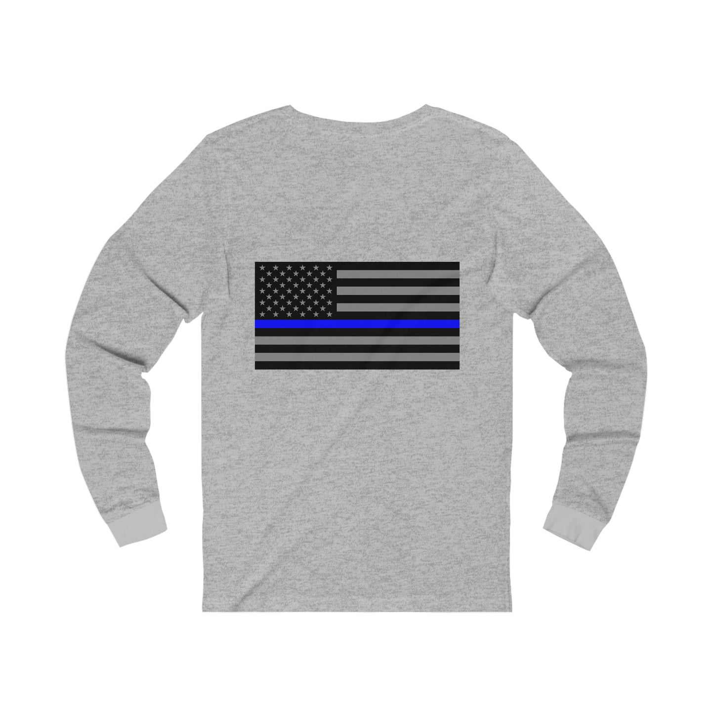 Never Forget Collection (Thin Blue Line) - Unisex Jersey Long Sleeve Tee