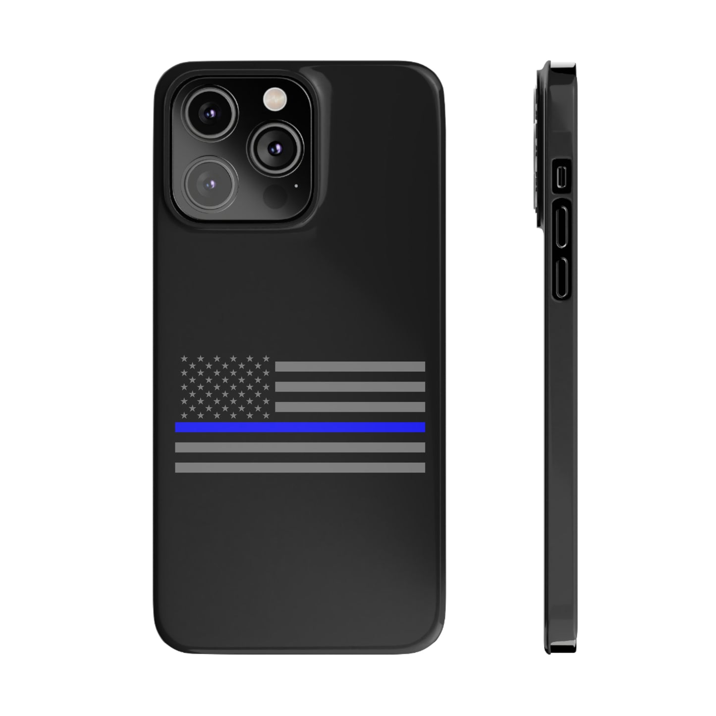 Never Forget Collection (Thin Blue Line) - iPhone Cases