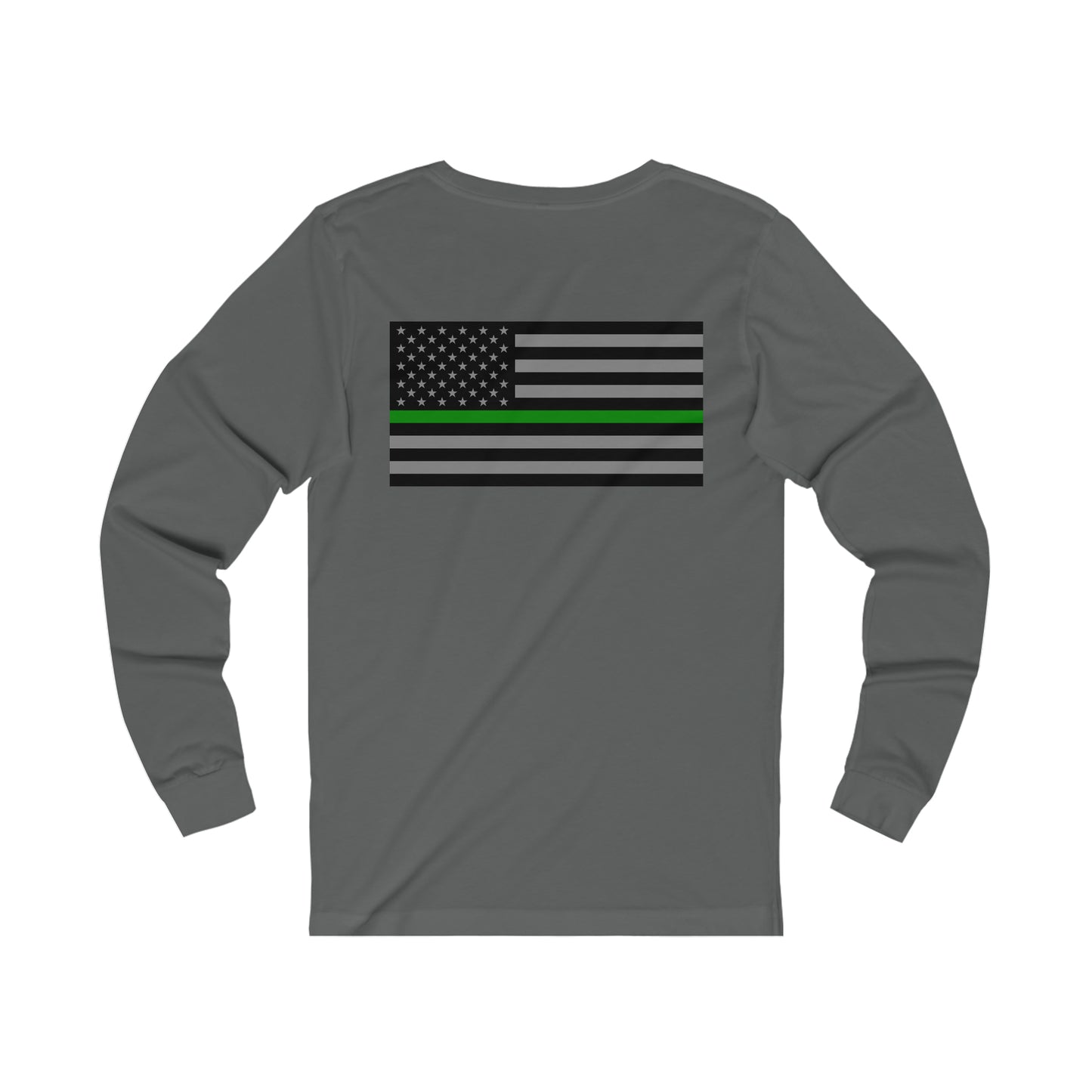 Never Forget Collection (Thin Green Line) - Unisex Jersey Long Sleeve Tee