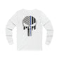 American Punisher Collection (Thin Blue Line) - Unisex Jersey Long Sleeve Tee