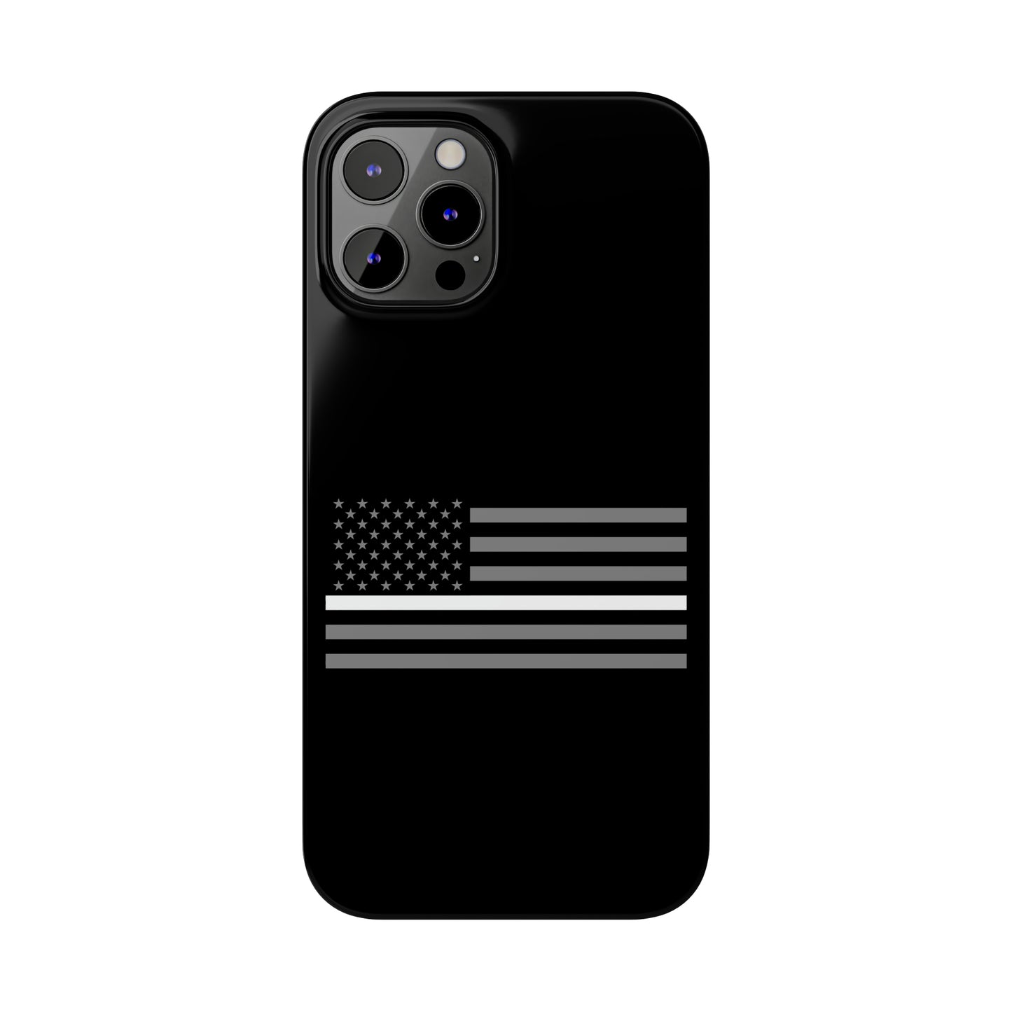 Never Forget Collection (Thin White Line) - iPhone Cases