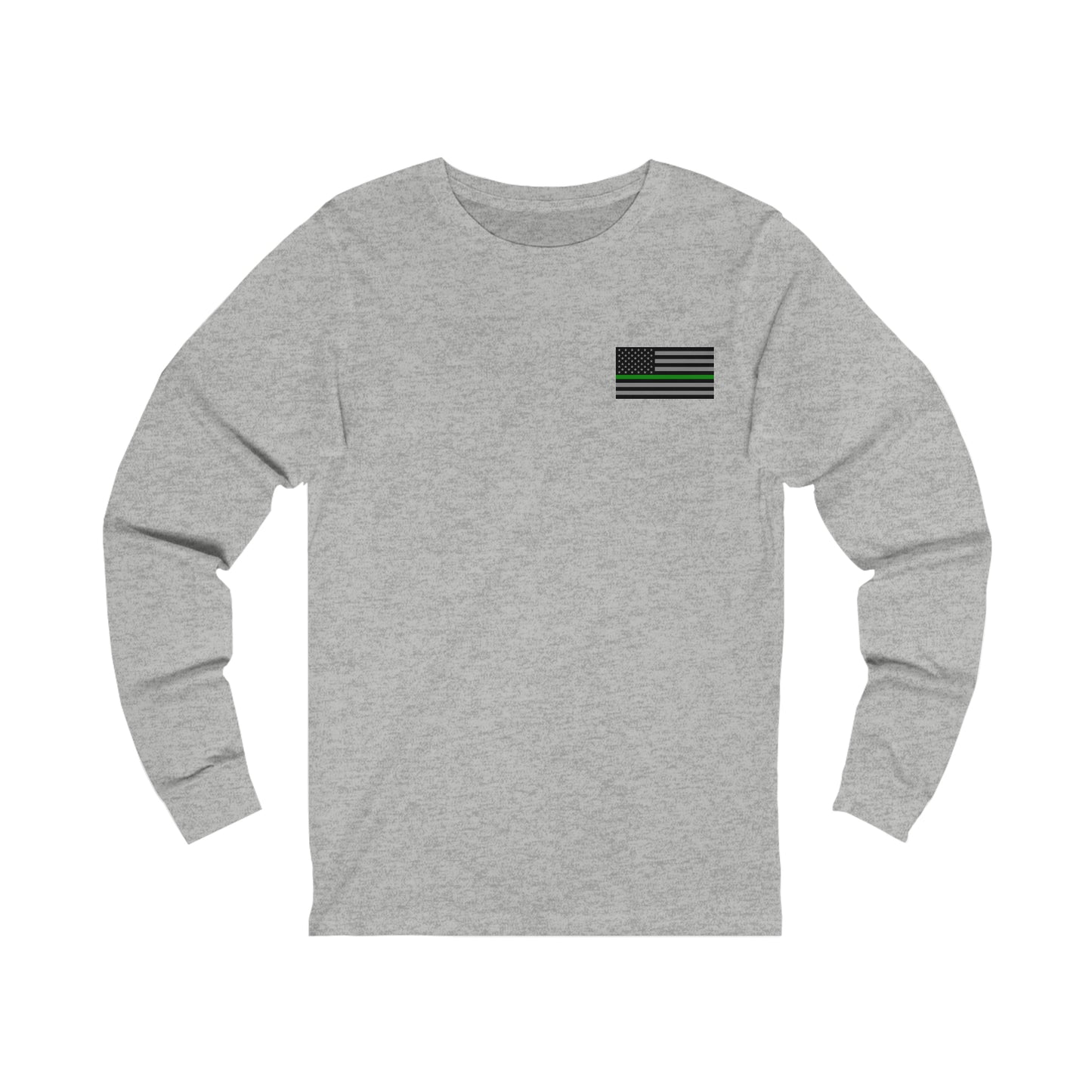 Never Forget Collection (Thin Green Line) - Unisex Jersey Long Sleeve Tee