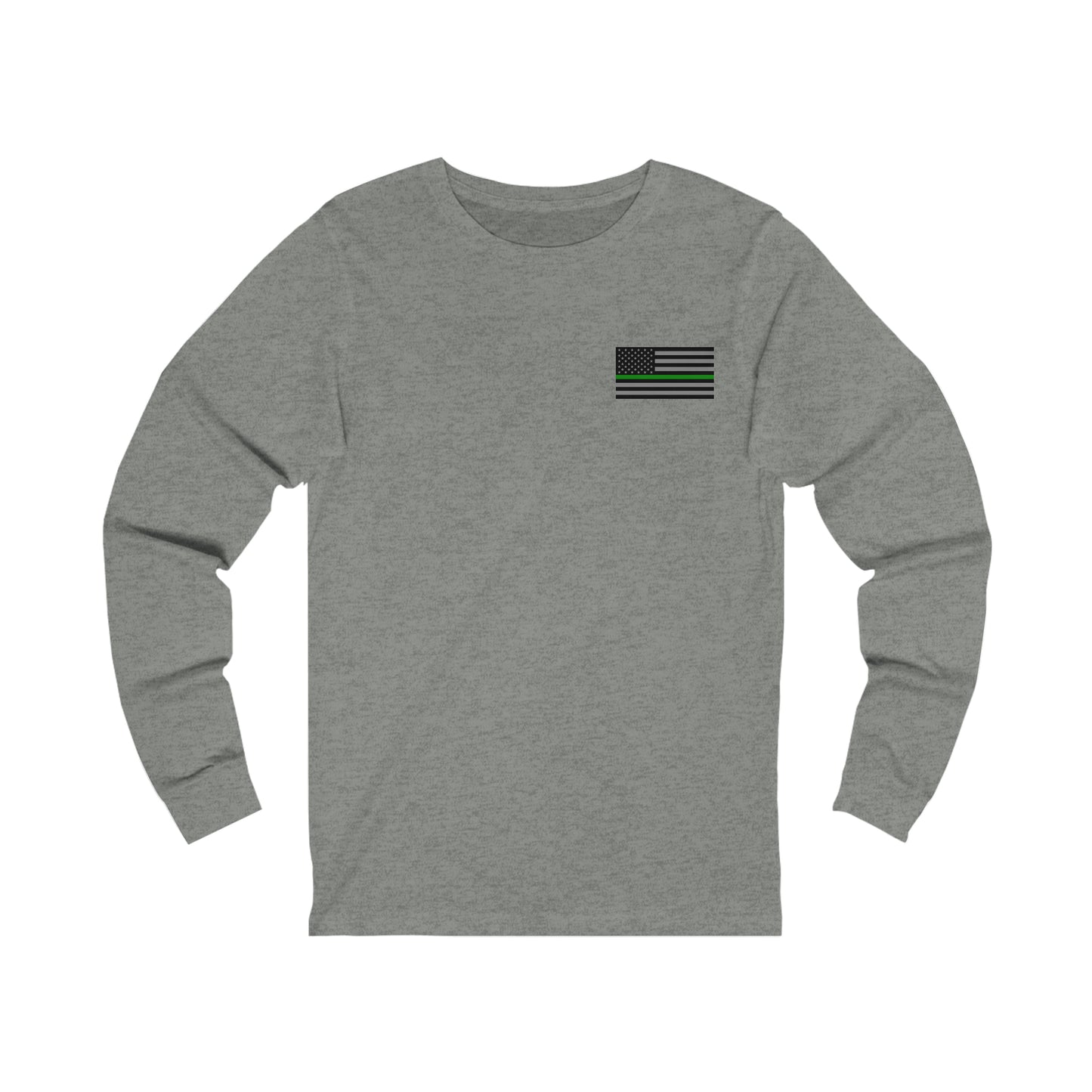 Never Forget Collection (Thin Green Line) - Unisex Jersey Long Sleeve Tee