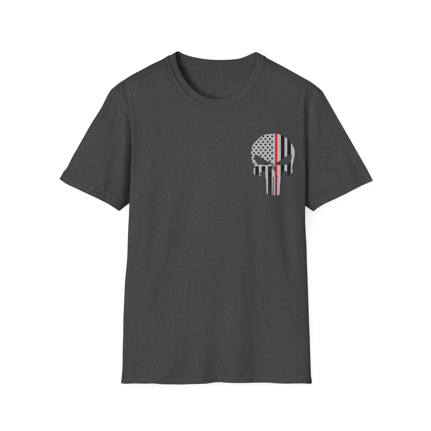 American Punisher Collection (Thin Red Line) - Unisex Softstyle T-Shirt