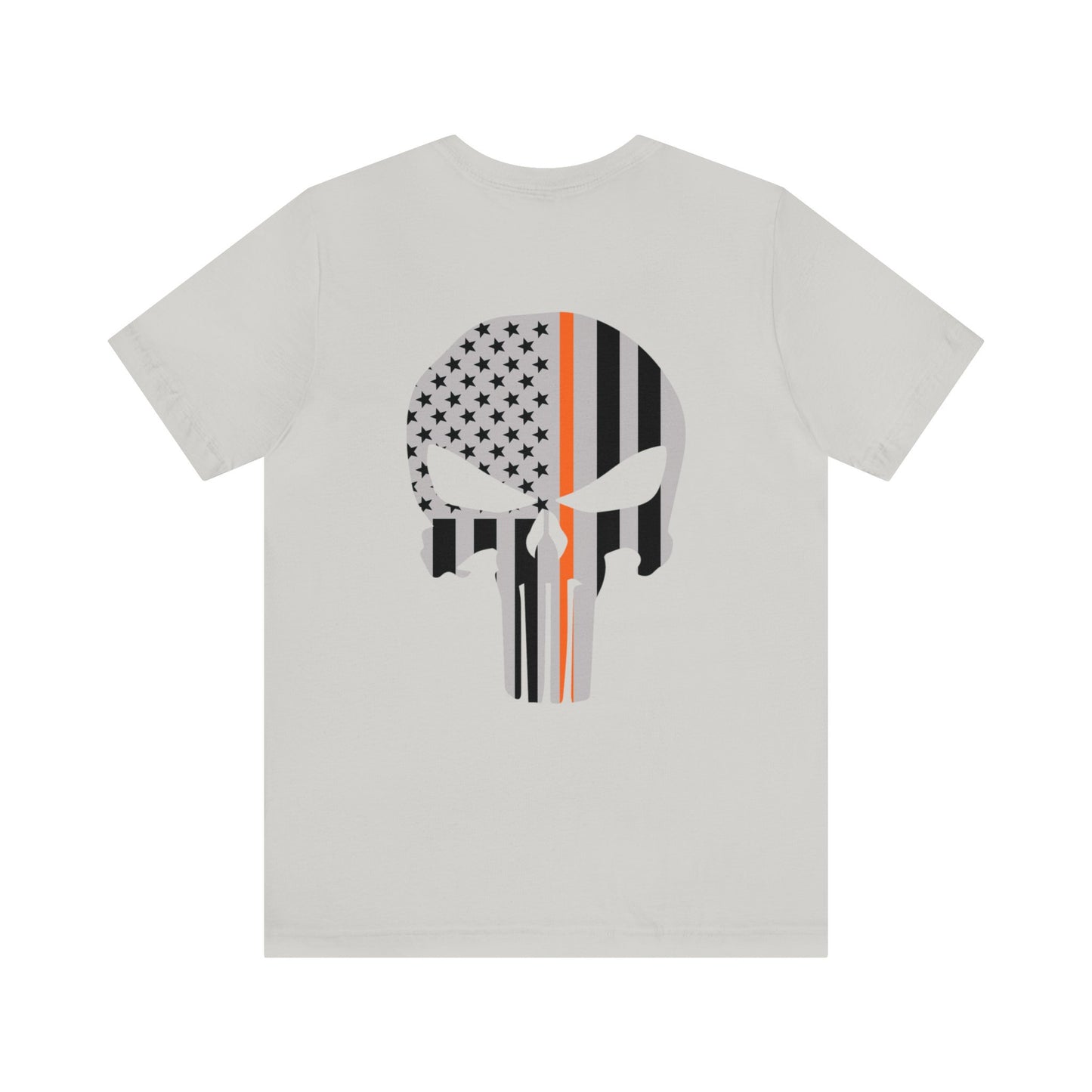 American Punisher Collection (Thin Orange Line) - Unisex Fuser T-shirt