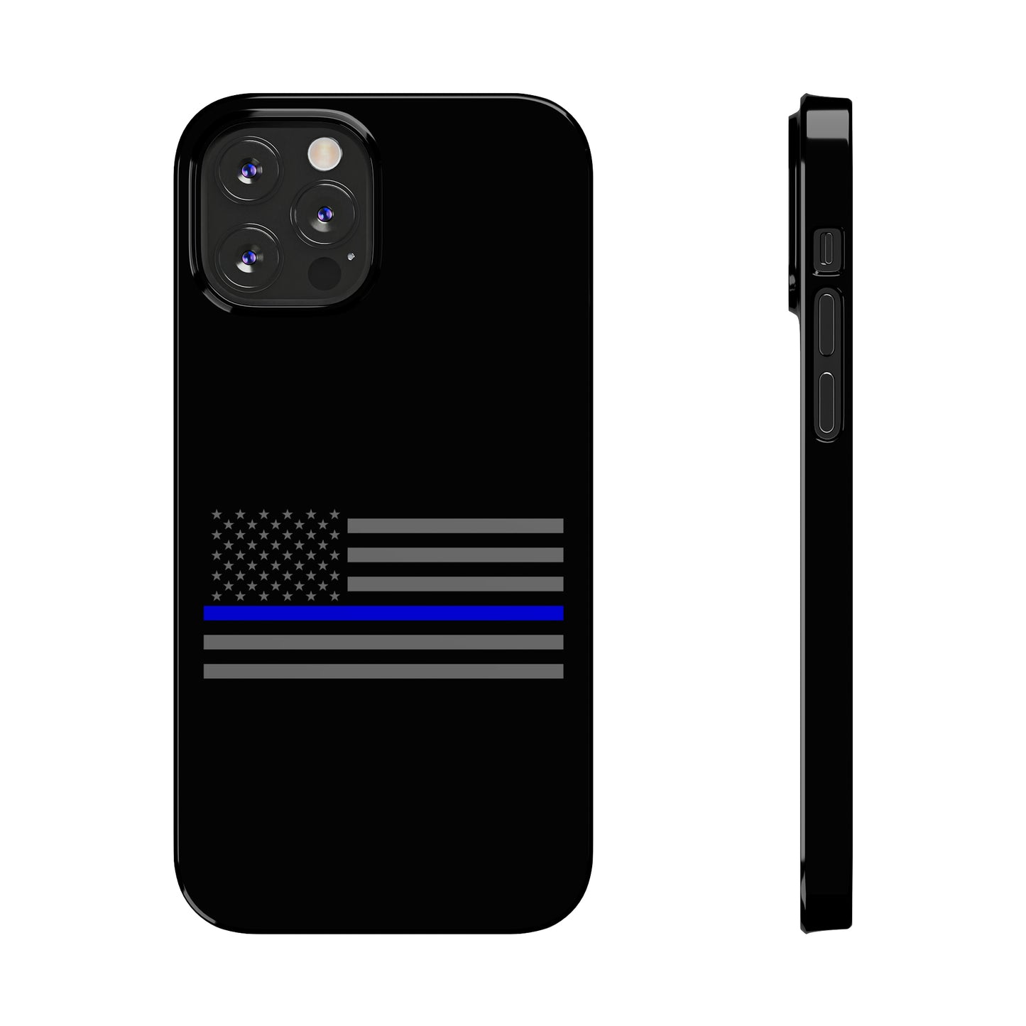 Never Forget Collection (Thin Blue Line) - iPhone Cases