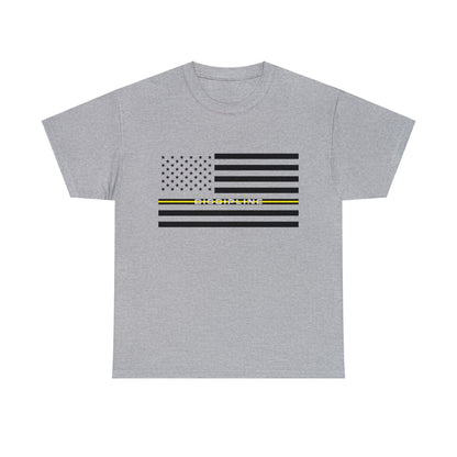 Classic Collection - Thin Yellow Line (Discipline) - Unisex Jersey Short Sleeve Tee