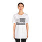 Classic Collection - Thin Silver Line (Discipline) - Unisex Jersey Short Sleeve  Tee