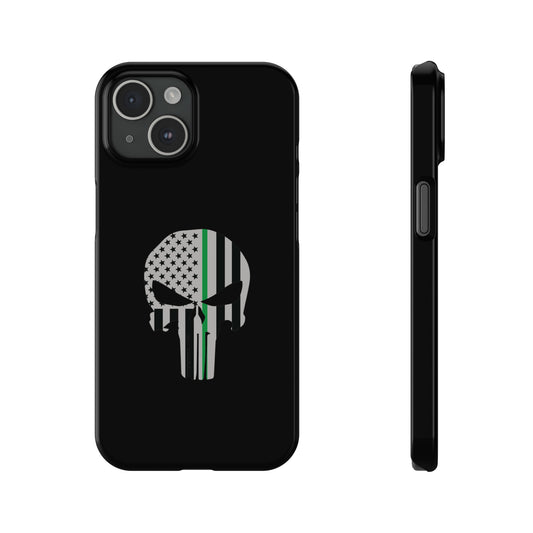 American Punisher Collection (Thin Green Line) - iPhone Cases