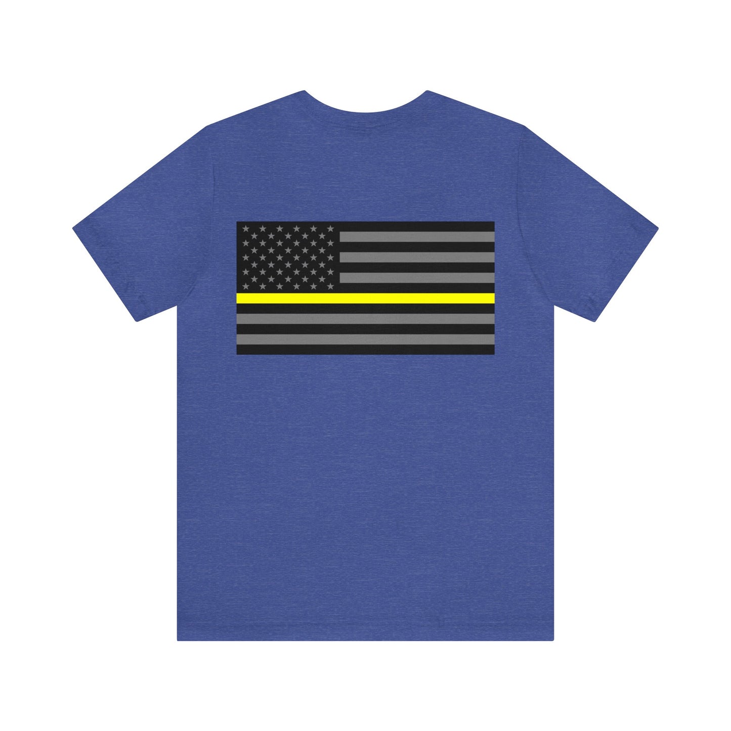 Never Forget Collection (Thin Yellow Line) - Unisex Fuser T-shirt