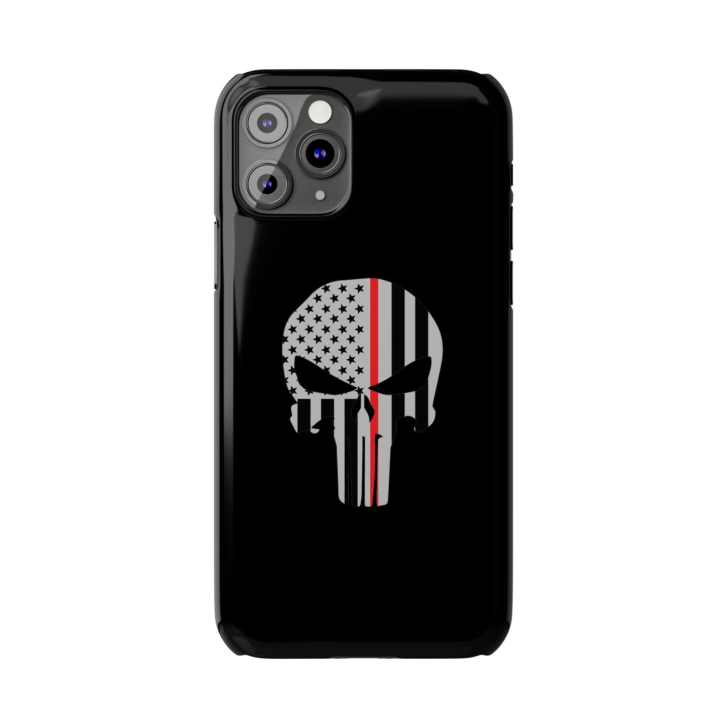 American Punisher Collection (Thin Red Line) - iPhone Cases