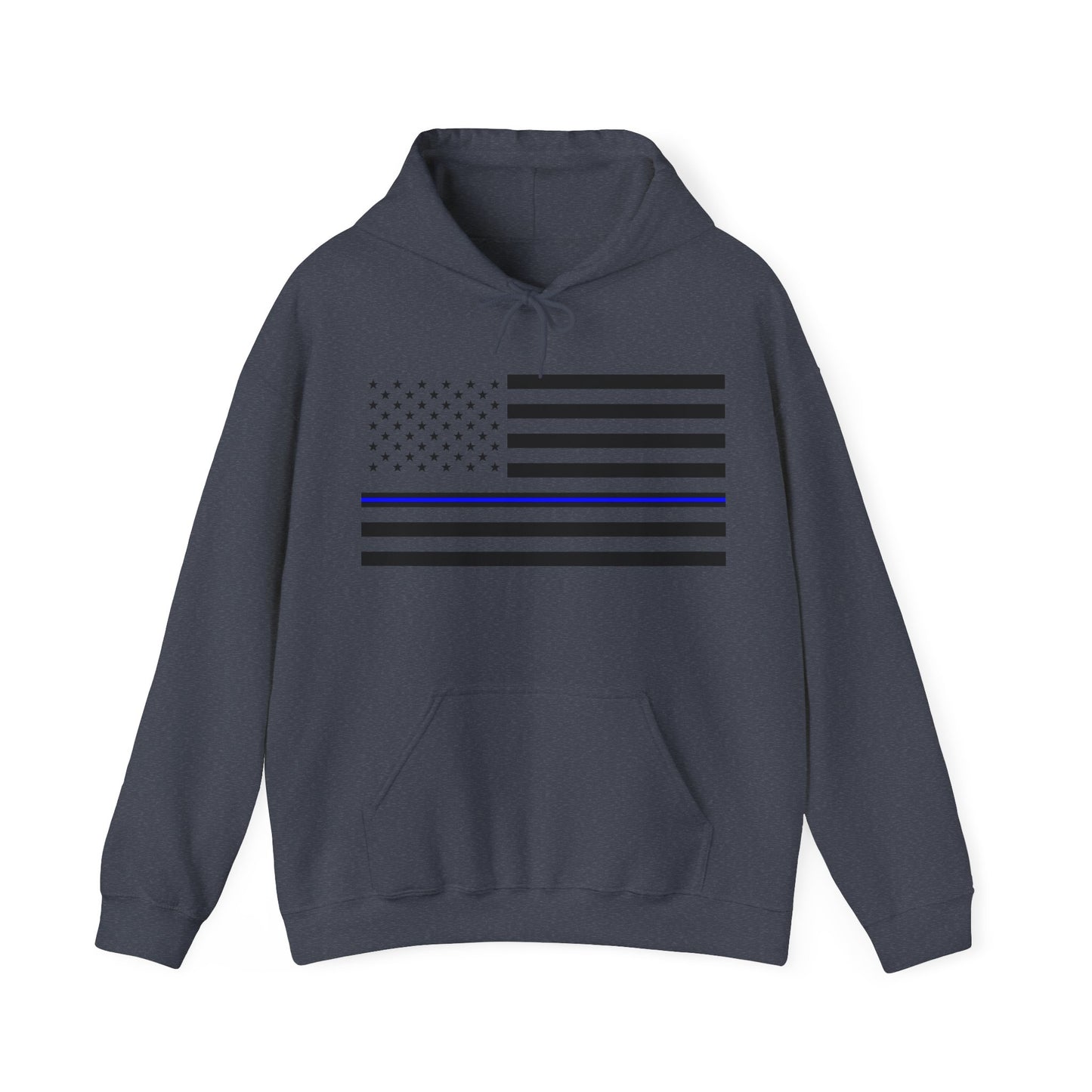 Classic Collection (Thin Blue Line) - Unisex Heavy Blend™ Hooded Sweatshirt