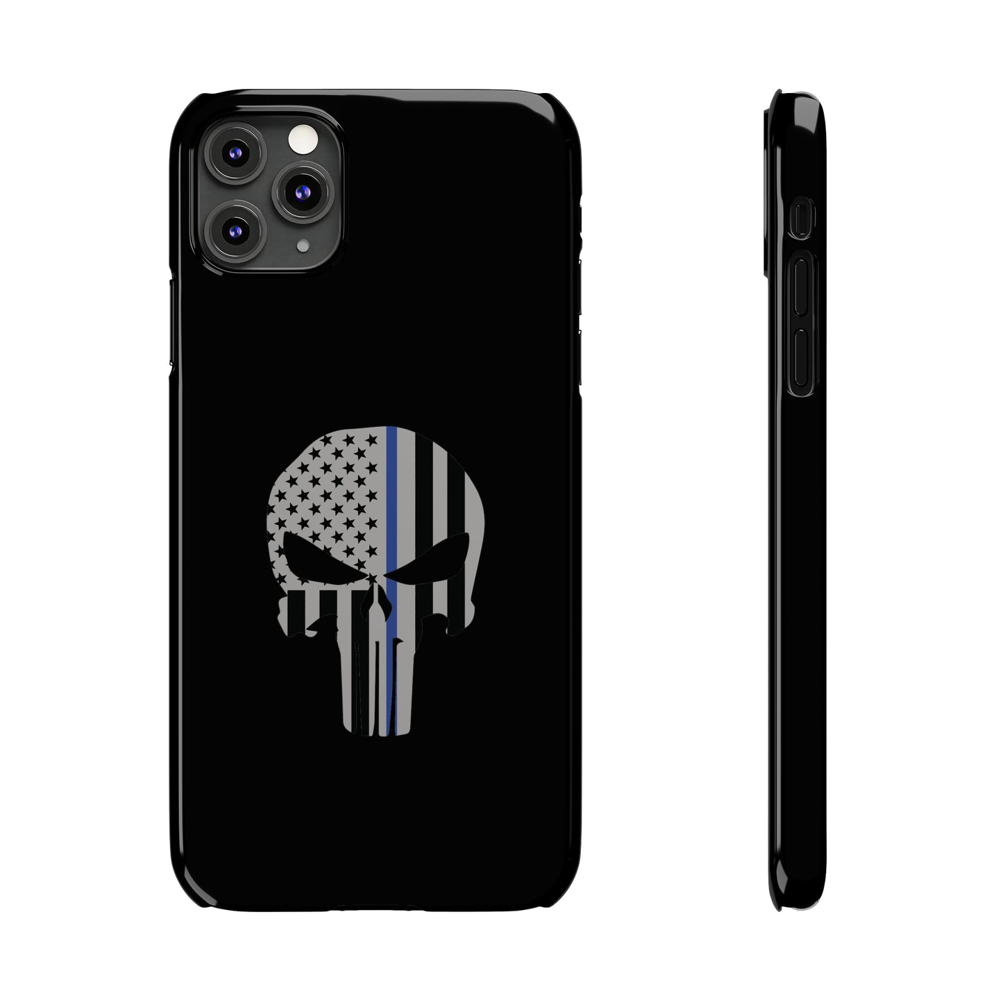 American Punisher Collection (Thin Blue Line) - iPhone Cases