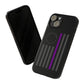 Freedom Collection - (Thin Purple Line) - iPhone Cases