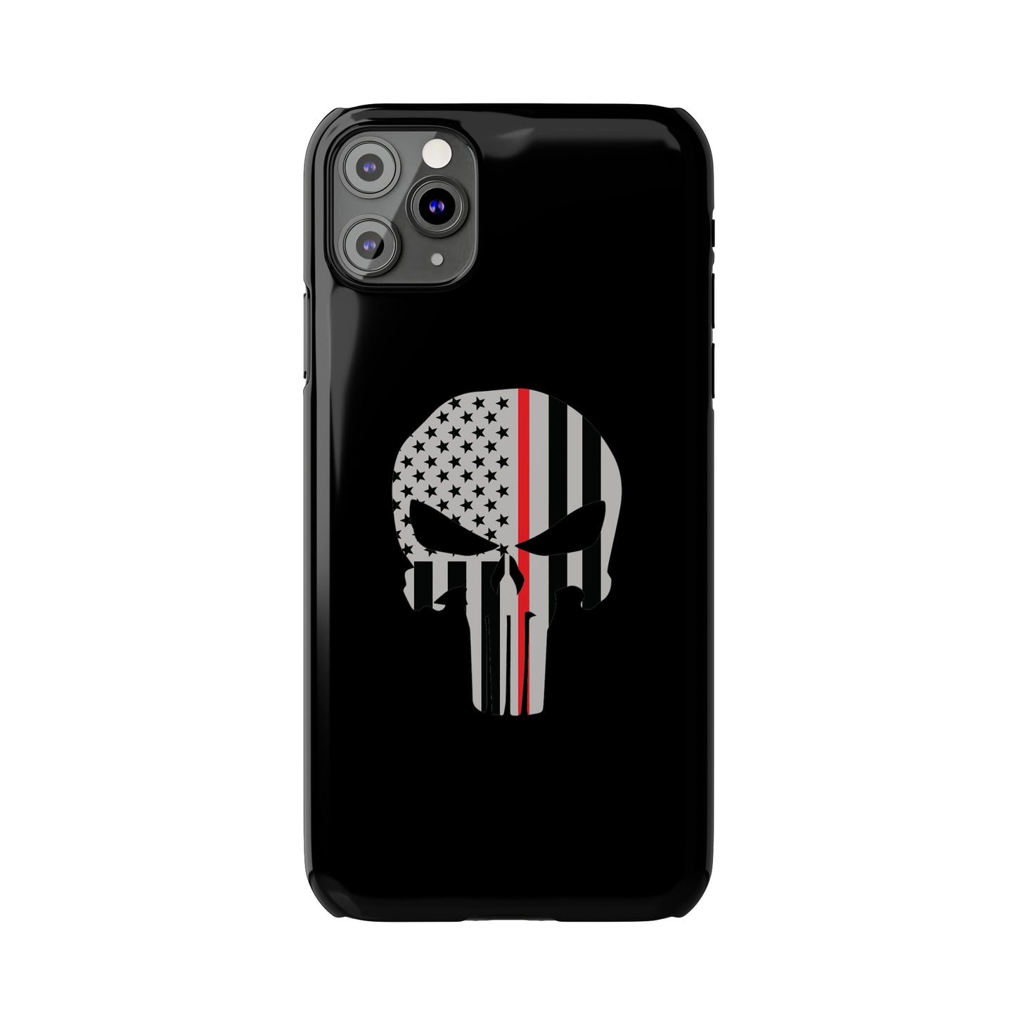 American Punisher Collection (Thin Red Line) - iPhone Cases