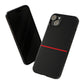 Thin Line Collection (Thin Red Line) - iPhone Cases